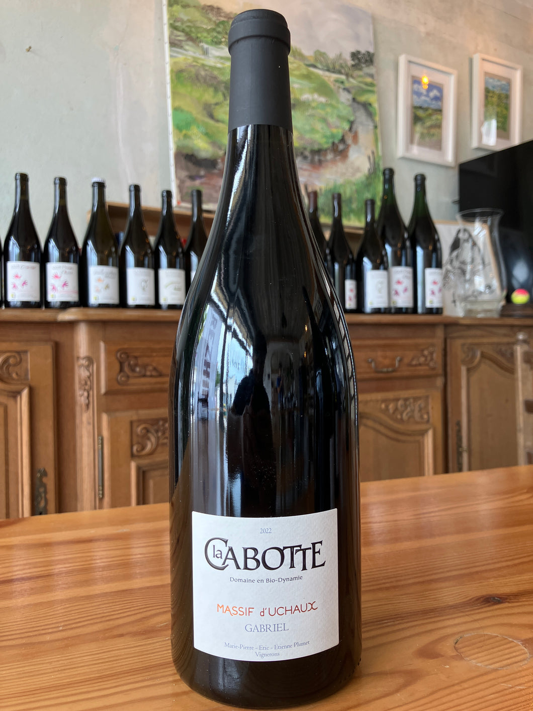 Mag Gabriel 2022, Massif d’Uchaux, La Cabotte, MP&E Plumet, 150cl