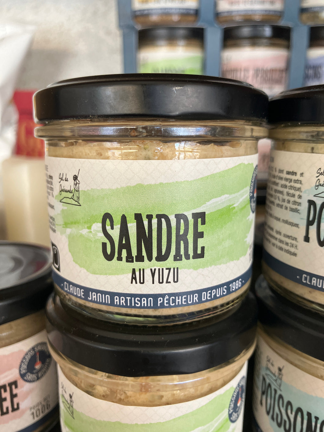 Sandre au Yuzu, Claude Janin artisan pêcheur, 100g