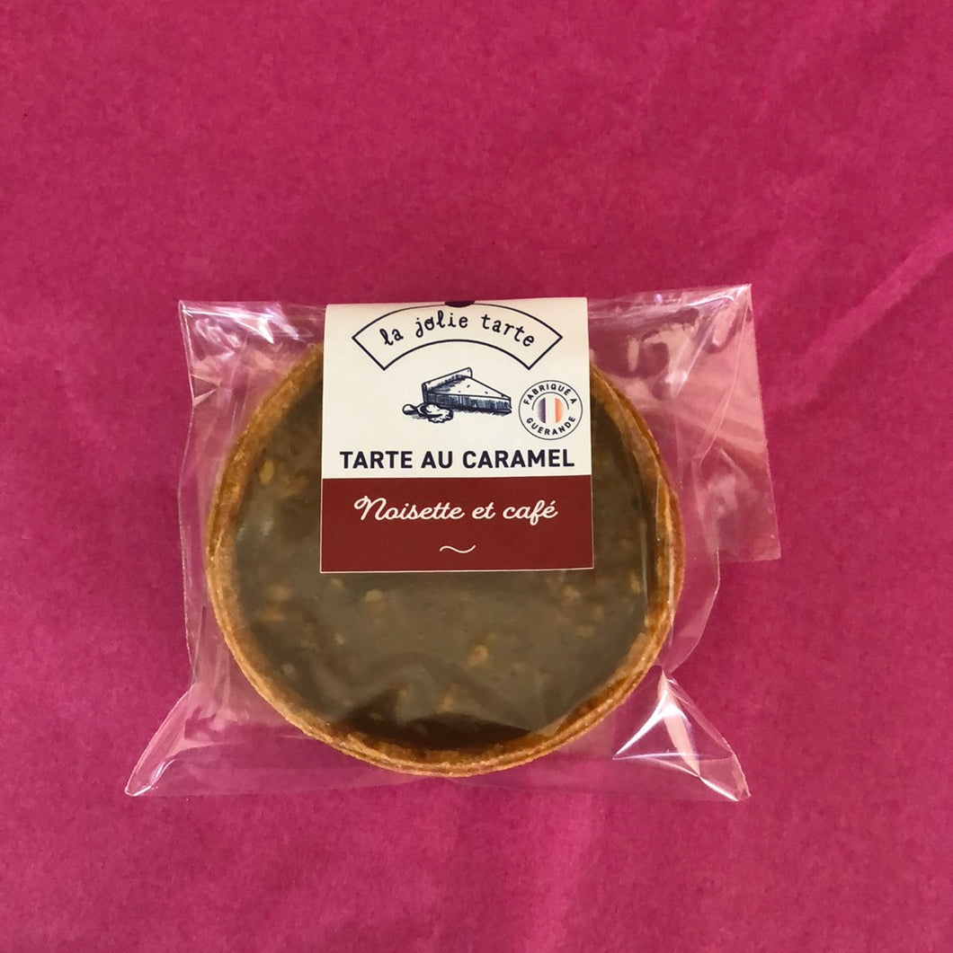 Tartelette Caramel Noisette et Café, La Jolie Tarte, 60g