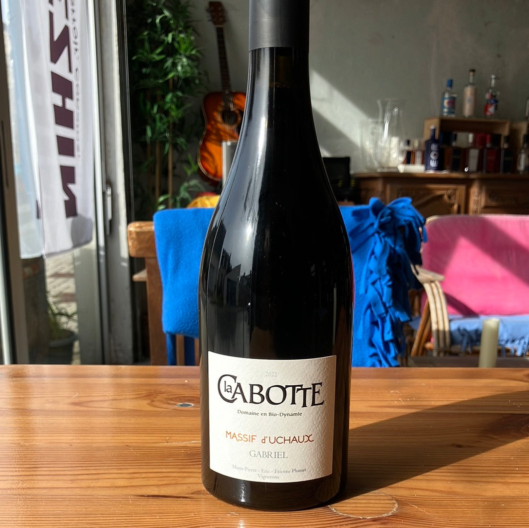 Gabriel 2022, Massif d’Uchaux, La Cabotte, MP&E Plumet, 75cl