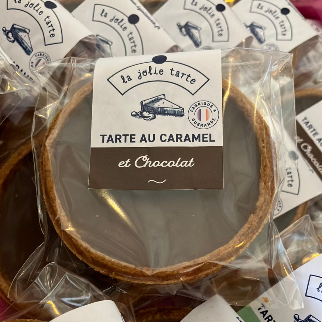 Tartelette Caramel Chocolat, La Jolie Tarte, 60g