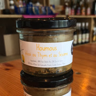 Houmous Thym Sesame, 100g, Les Bocaux Locos