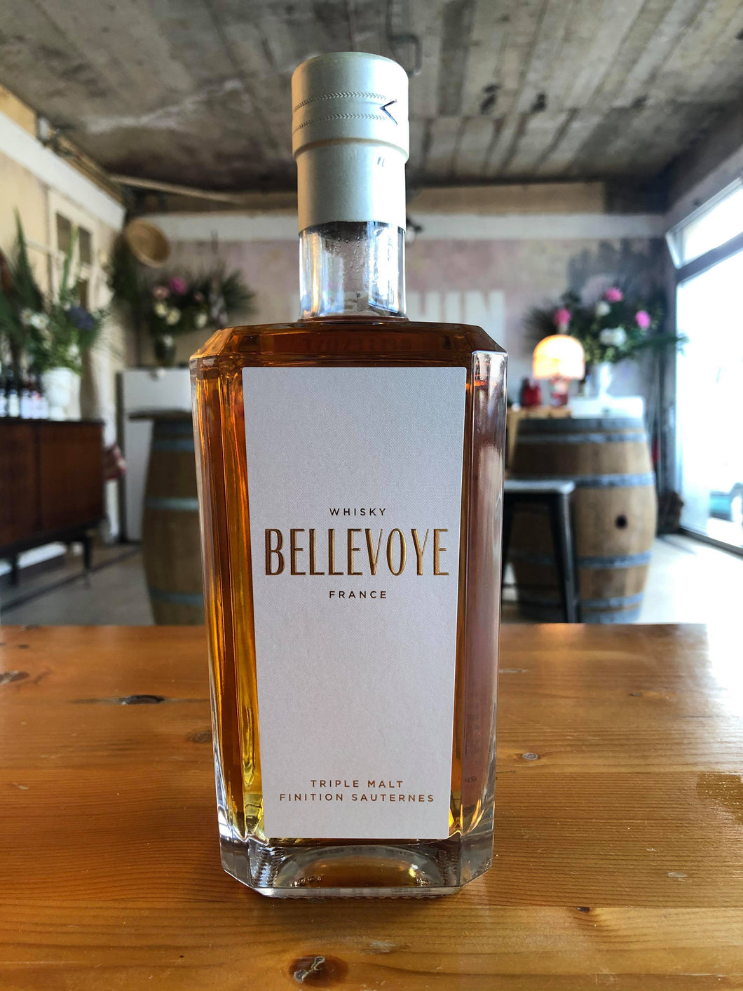 Bellevoye Blanc, Whisky Français, 70cl