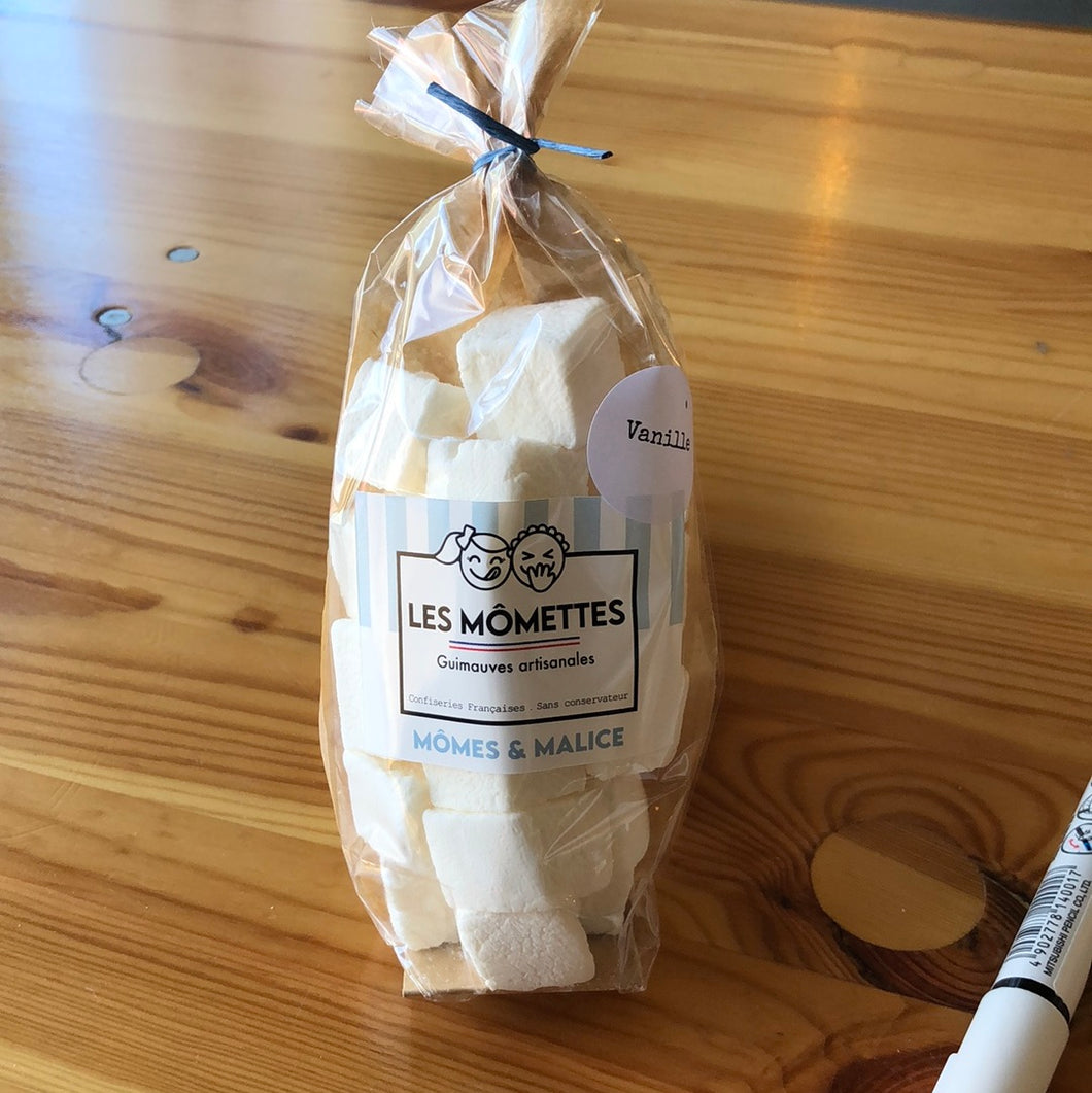 Mômettes vanille, Guimauves, Mômes et Malice, 100gr