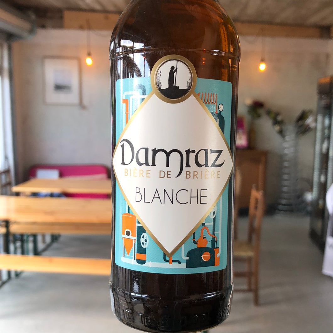 Bière Blanche, Brasserie Damraz, 33cl