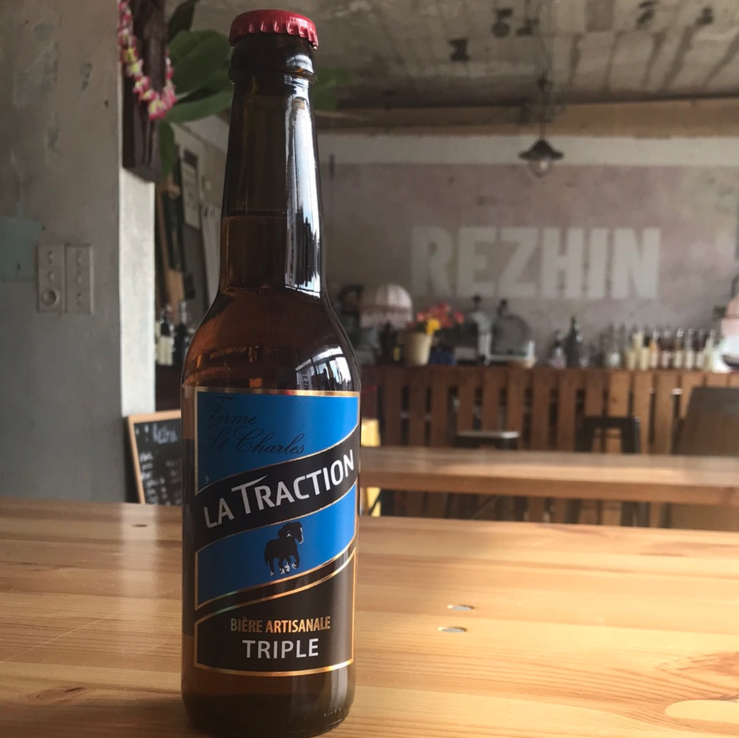 Triple, bière artisanale, La Traction, 33cl