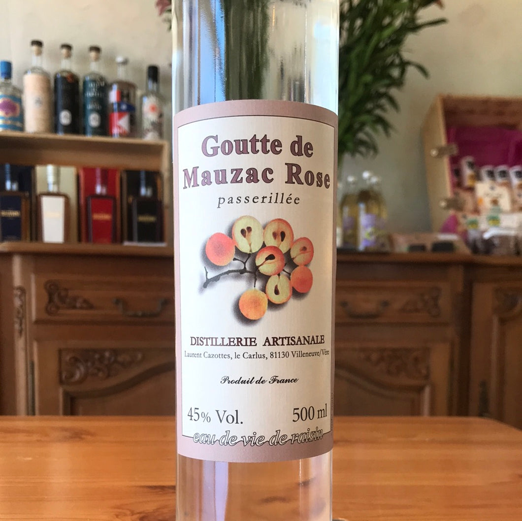 Goutte de Mauzac Rose, Distillerie Cazottes, 50cl